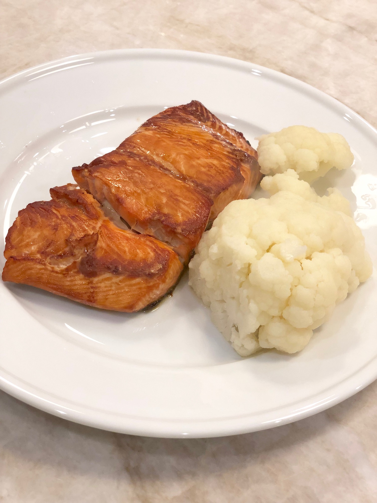 Broiled Salmon in Soy Sauce