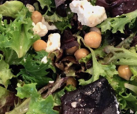 Chickpea Feta Salad