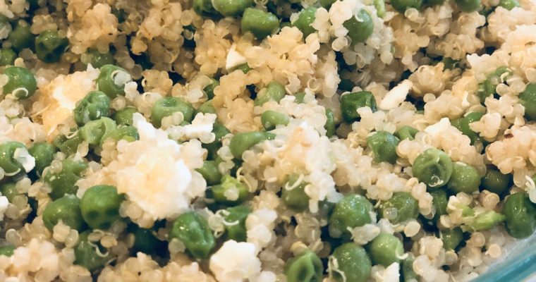 Quinoa with Peas and Feta